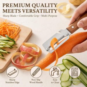 81UZ1aPVCsL._AC_SL1500_ 2-Pcs Upgrade Vegetable Peeler and Julienne Peeler Set