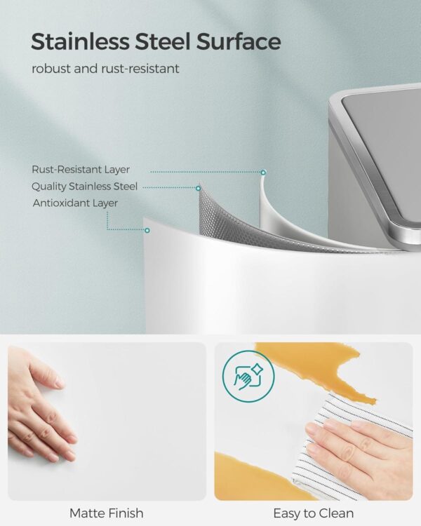 81p0Jo0N5L._AC_SL1500_.jpg Trash Can 2 x 8 Gallon (2 x 30 L) Garbage Can for Kitchen-Free Shipping